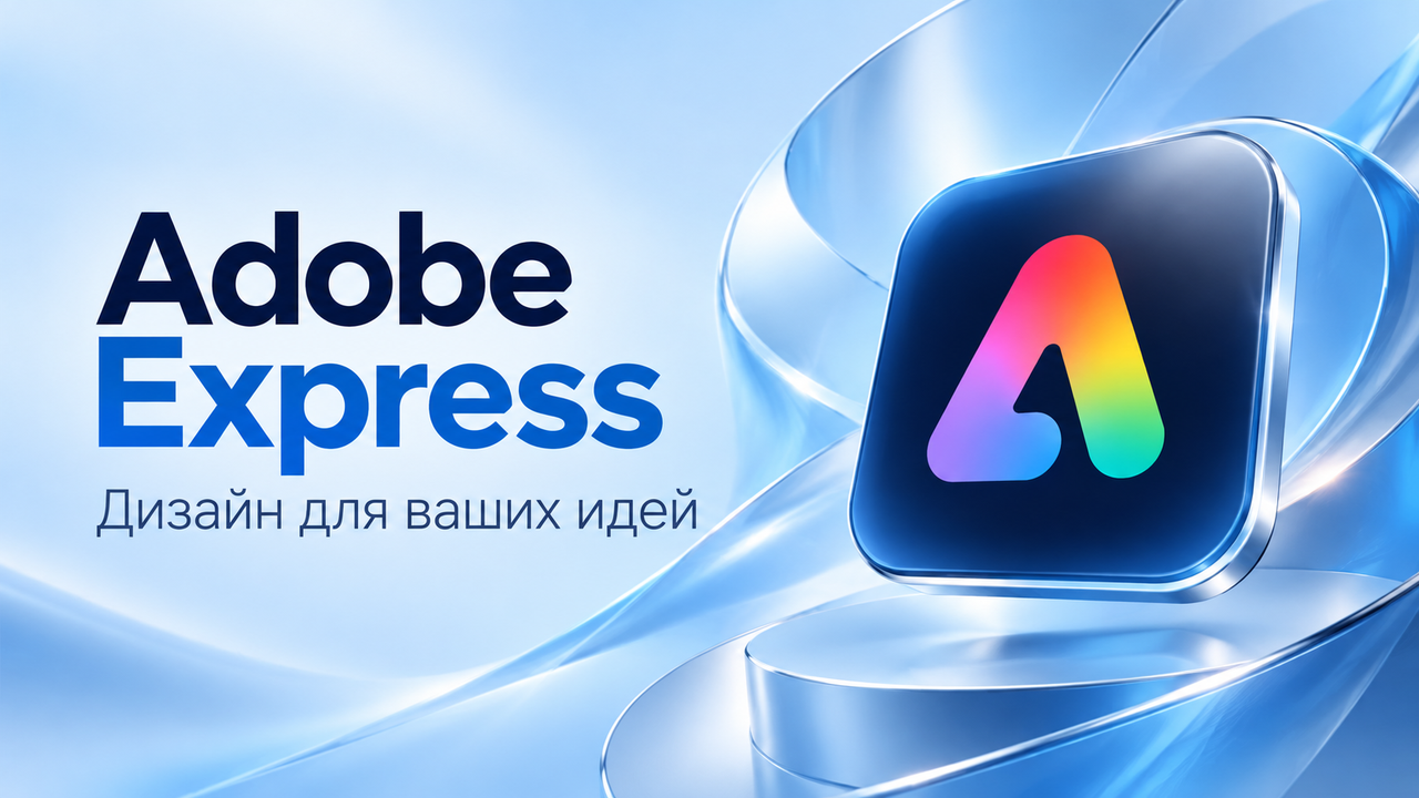 Adobe Express — 12 месяцев