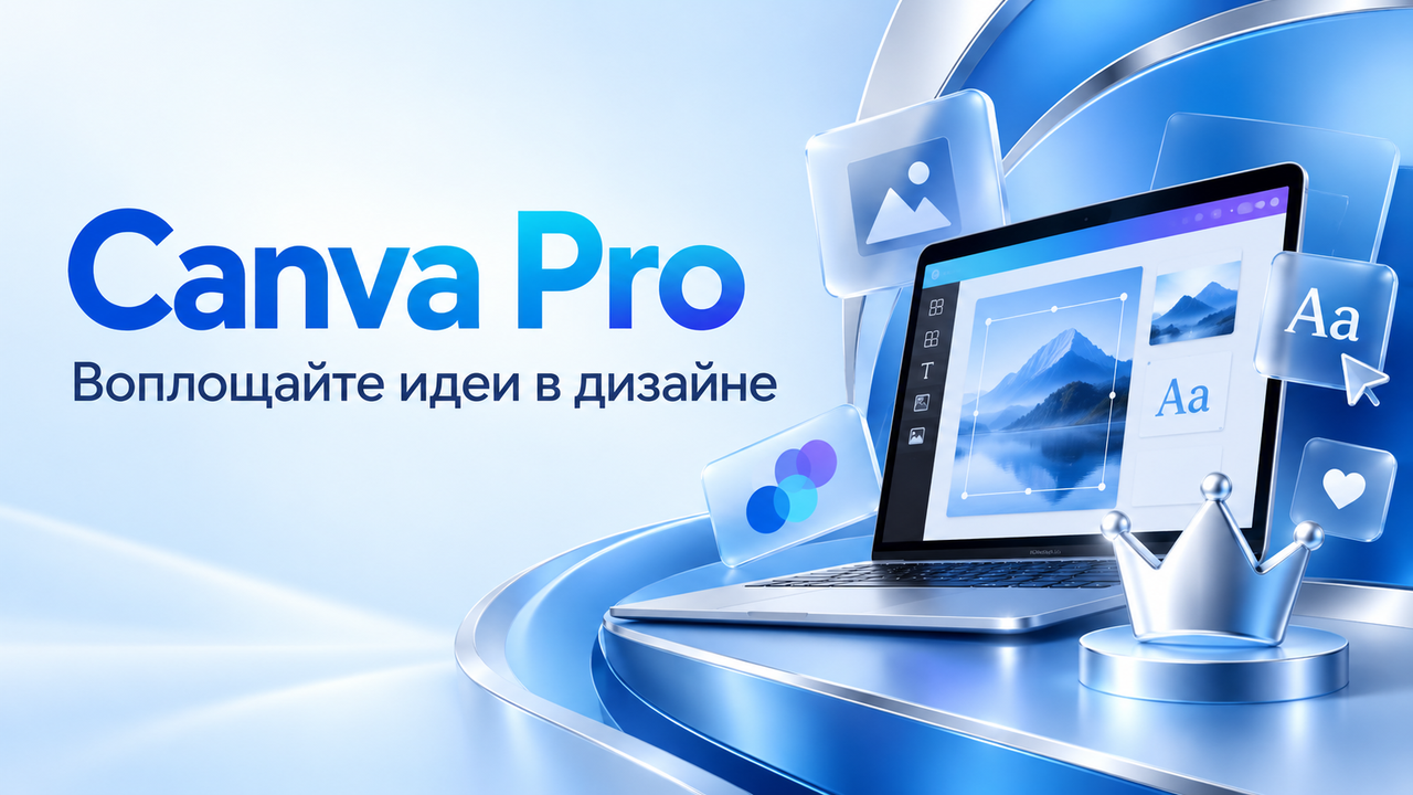 Canva Pro — приглашение на 1 месяц