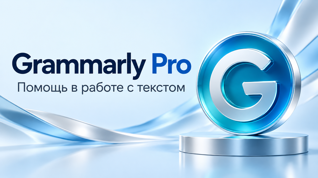 Grammarly Pro с ИИ — 1 месяц